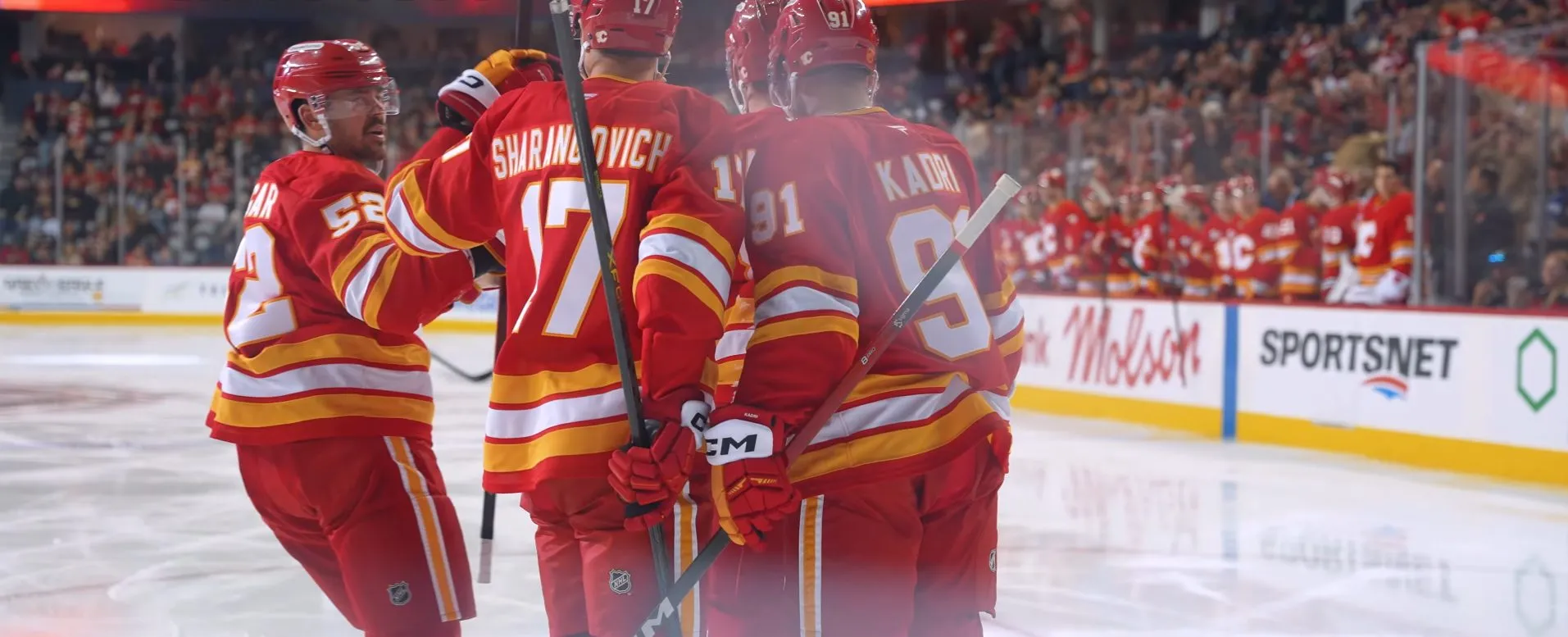 Get Up Close & Personal with the Calgary Flames: Sit in the Flames Penalty Box!